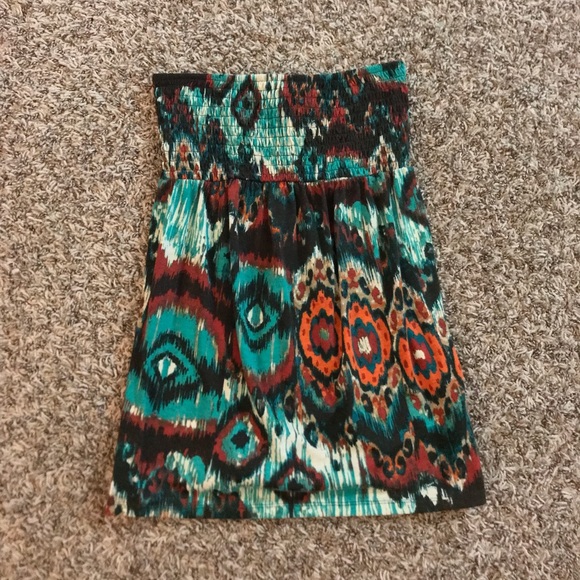 Licorice strapless top - Picture 1 of 6